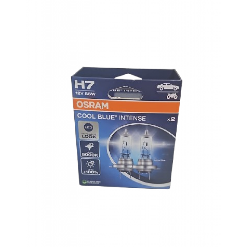 Bec Halogen, Osram, H7, 12 V, 55W, Coll Blue Intense
