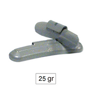 CONTRAGREUTATE CU CAPSA DIN ZINC 25 G JANTA UNIVERSALA SET 100 BUC JBM