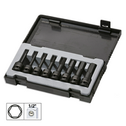 SET 8 IMBUSURI DE IMPACT HEX. LUNGI DE 1/2` JBM