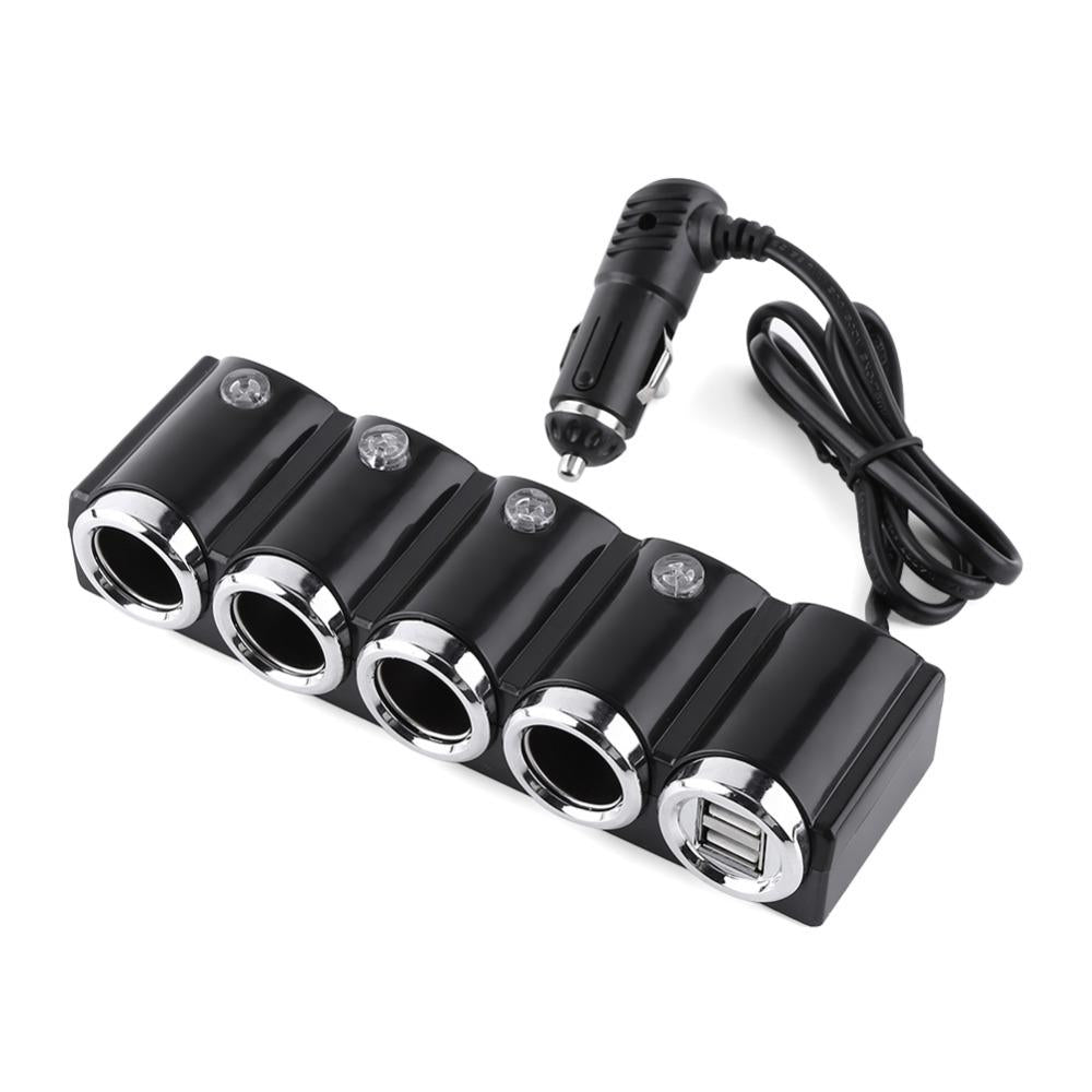 INCARCATOR AUTO PNI LIGHTER 04 CU 4 IESIRI BRICHETA 12V/24V SI 2 IESIRI USB (1A), INDICATOR LED