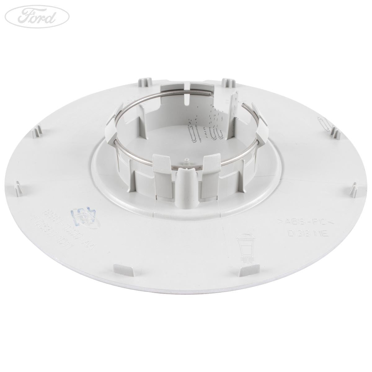 CAPAC CENTRAL JANTĂ ALIAJ 14" FIESTA MK6 FUSION ARGINTIU BUCATĂ