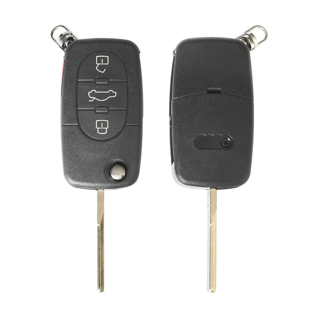 CARCASA CHEIE CONTACT PENTRU AUDI A3 / A6 / A8, 3+1 BUTOANE, CU CHEIE