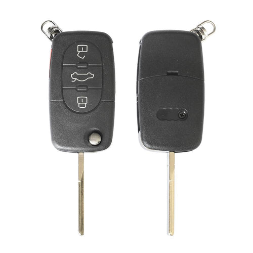 CARCASA CHEIE CONTACT PENTRU AUDI A3 / A6 / A8, 3+1 BUTOANE, CU CHEIE