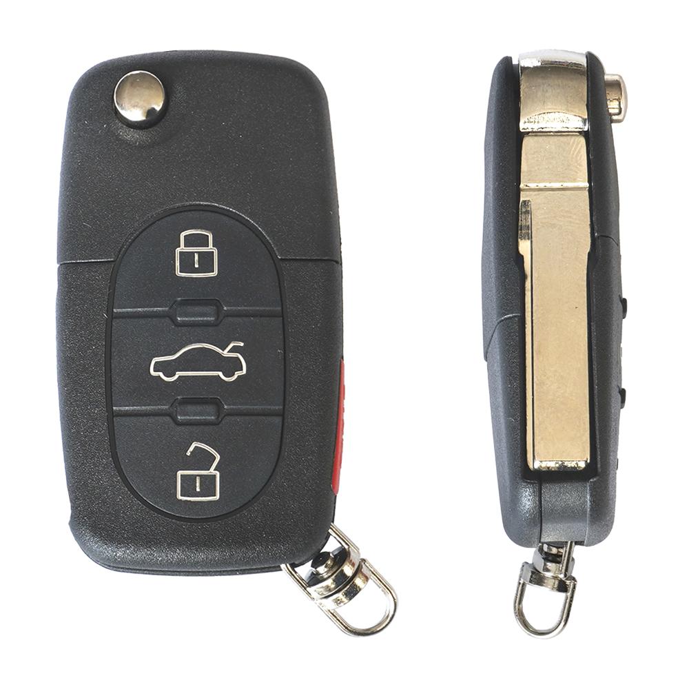 CARCASA CHEIE CONTACT PENTRU SKODA FABIA / OCTAVIA, 3+1 BUTOANE, CU CHEIE