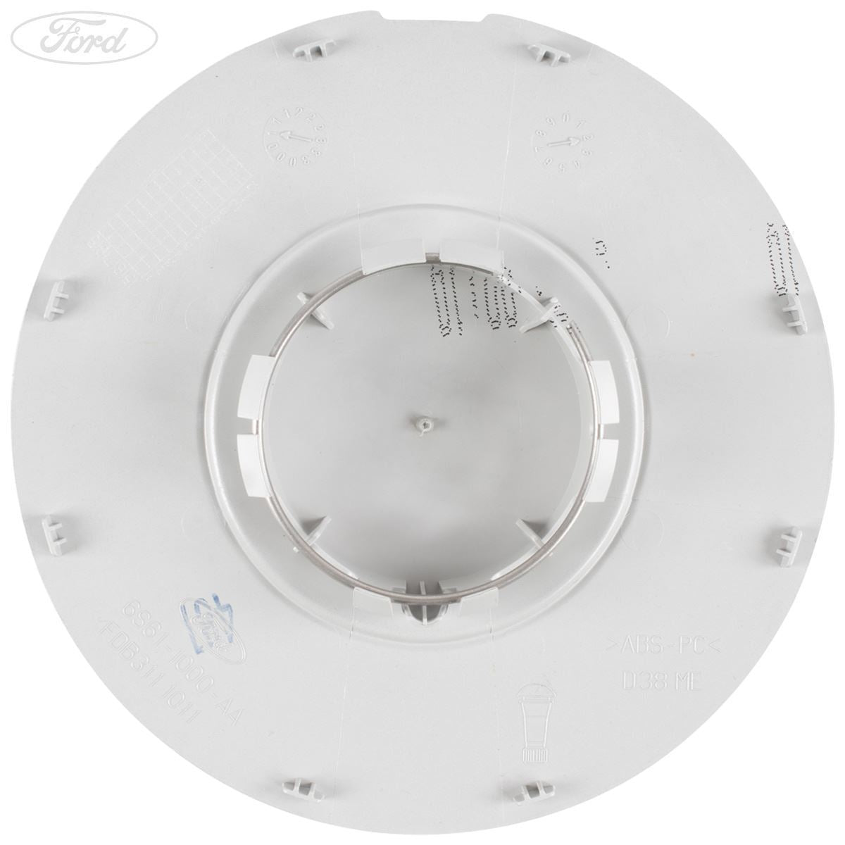 CAPAC CENTRAL JANTĂ ALIAJ 14" FIESTA MK6 FUSION ARGINTIU BUCATĂ