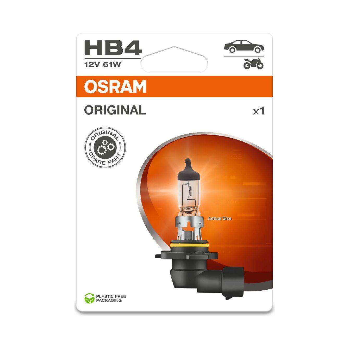 BEC 12V HB4 51 W ORIGINAL BLISTER 1 BUC OSRAM