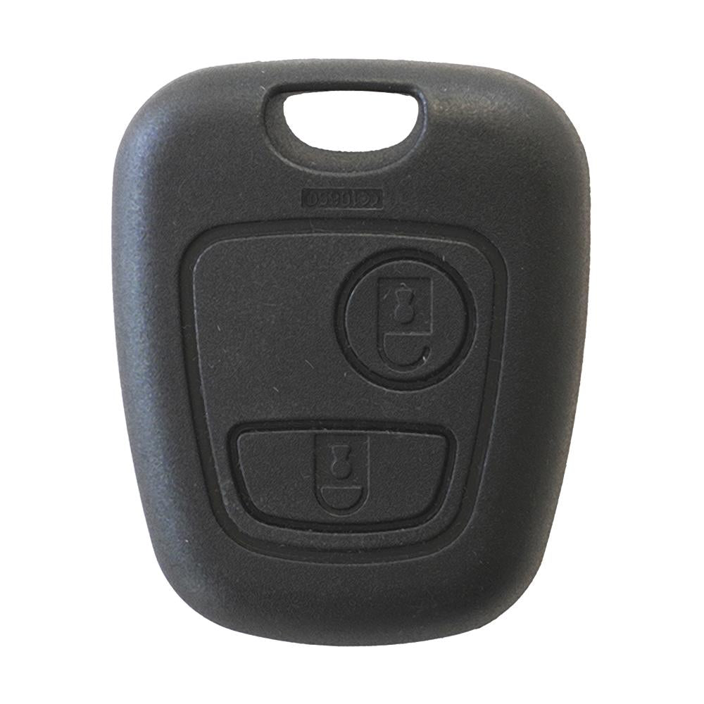 CARCASA CHEIE CONTACT PENTRU PEUGEOT 106 / 107 / 206 / 207 / BERLINGO / XSARA PICASSO / SAXO, 2 BUTOANE, FARA CHEIE