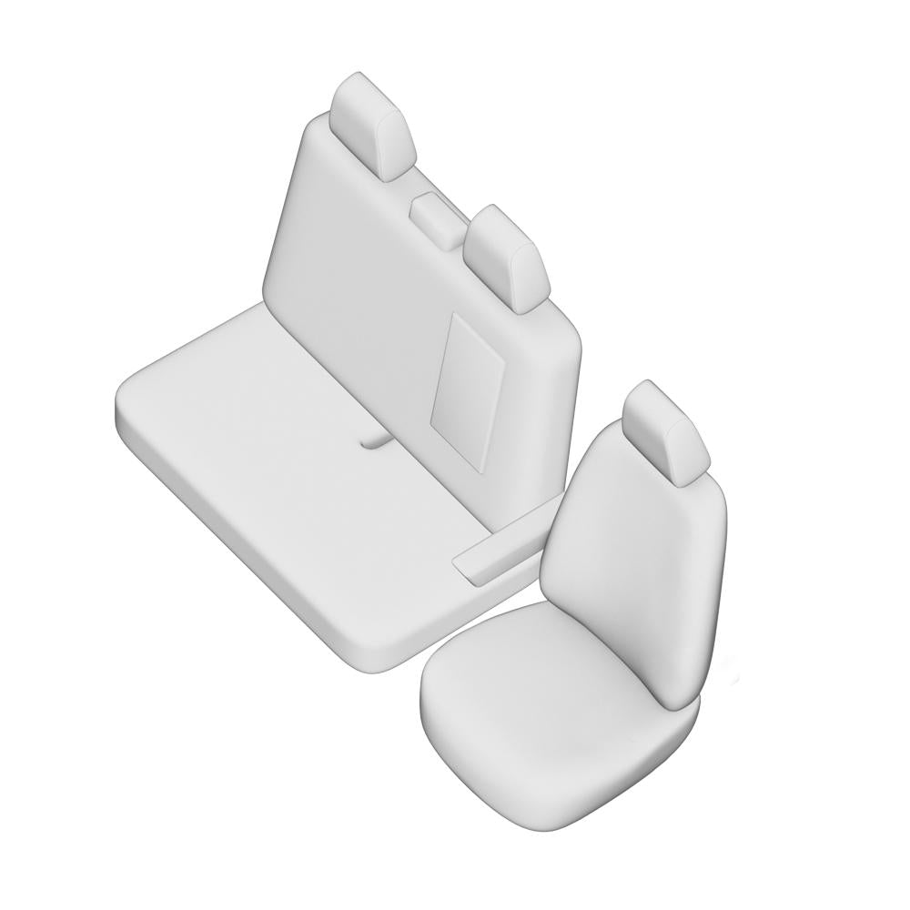 Комплект калъфи за седалки UMBRELLA за FIAT DUCATO (2+1) 2006-2014