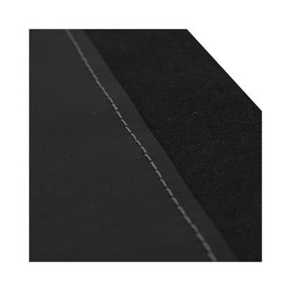 HUSA VOLAN CU SNUR PIELE NATURALA NEGRU 42-43 cm