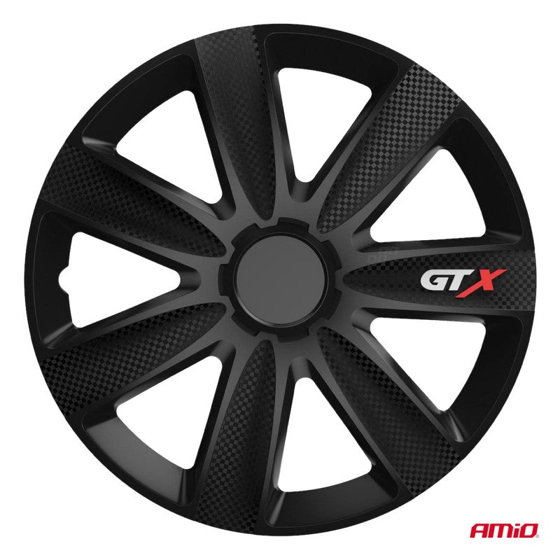 Set 4 buc capace roti , GTX black carbon 17"