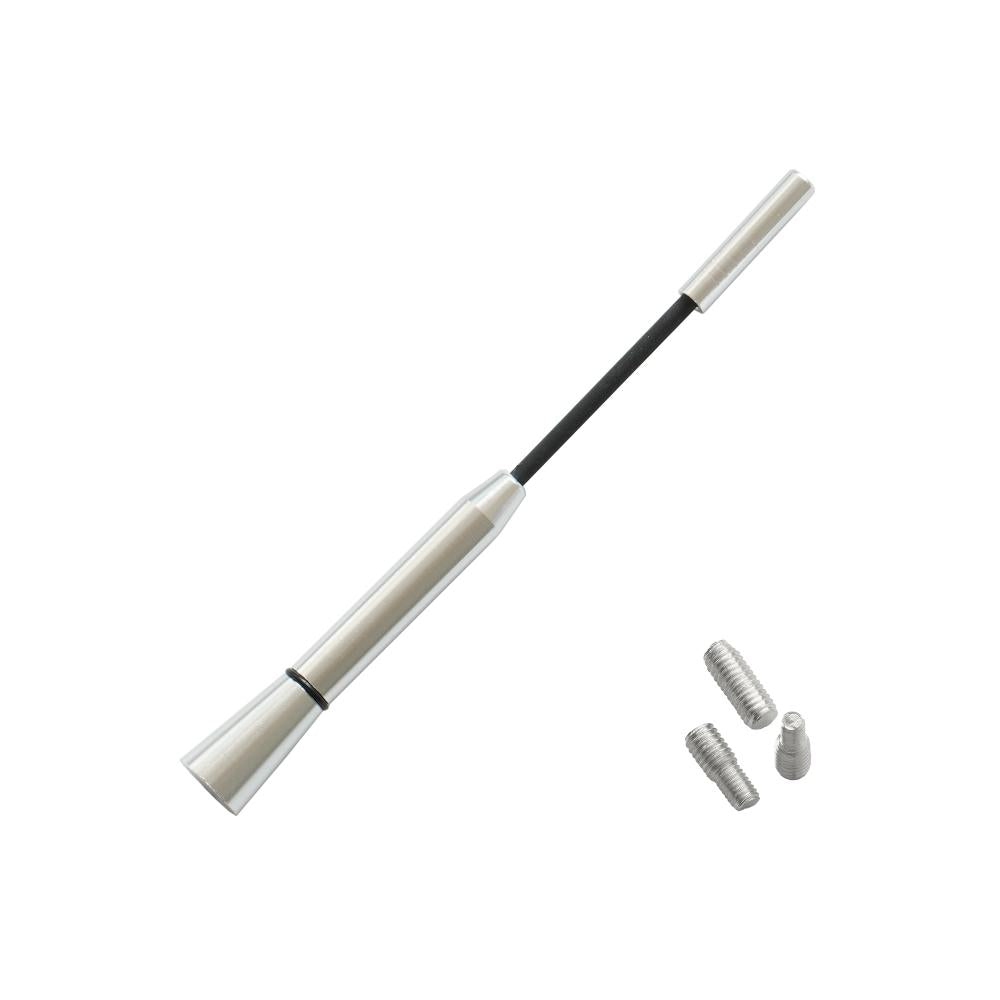 KRÓM KÜLSŐ AUTÓANTENNA 15,8 CM 3 ADAPTERREL (4-5-6 MM)