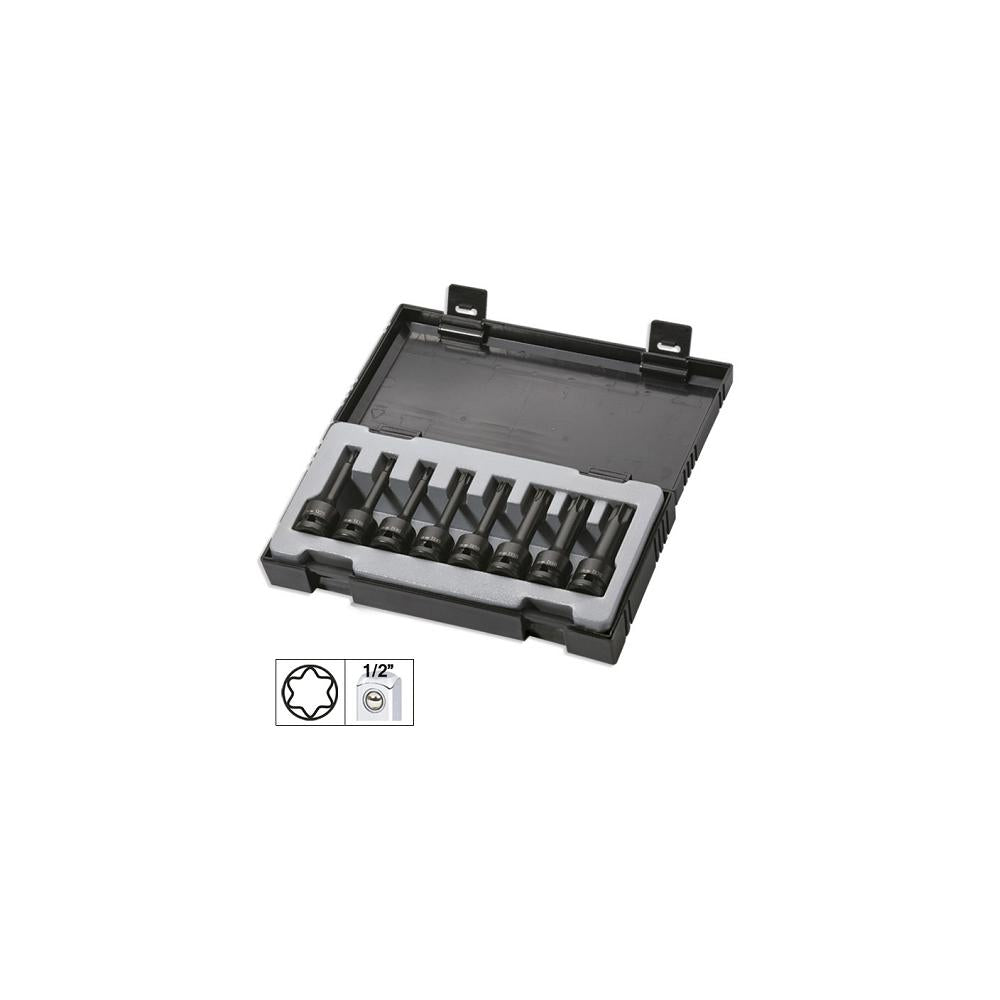 SET 8 IMBUSURI DE IMPACT TORX LUNGI DE 1/2` JBM