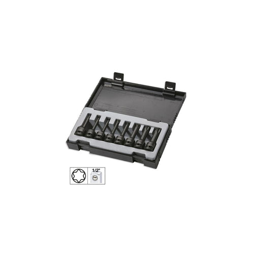 SET 8 IMBUSURI DE IMPACT TORX LUNGI DE 1/2` JBM