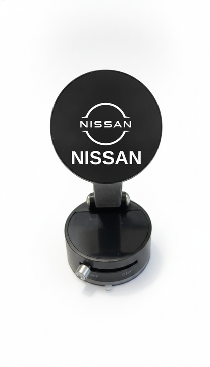 Suport Magnetic Negru cu Ventuza si Brat Reglabil Pentru Nissan Nou