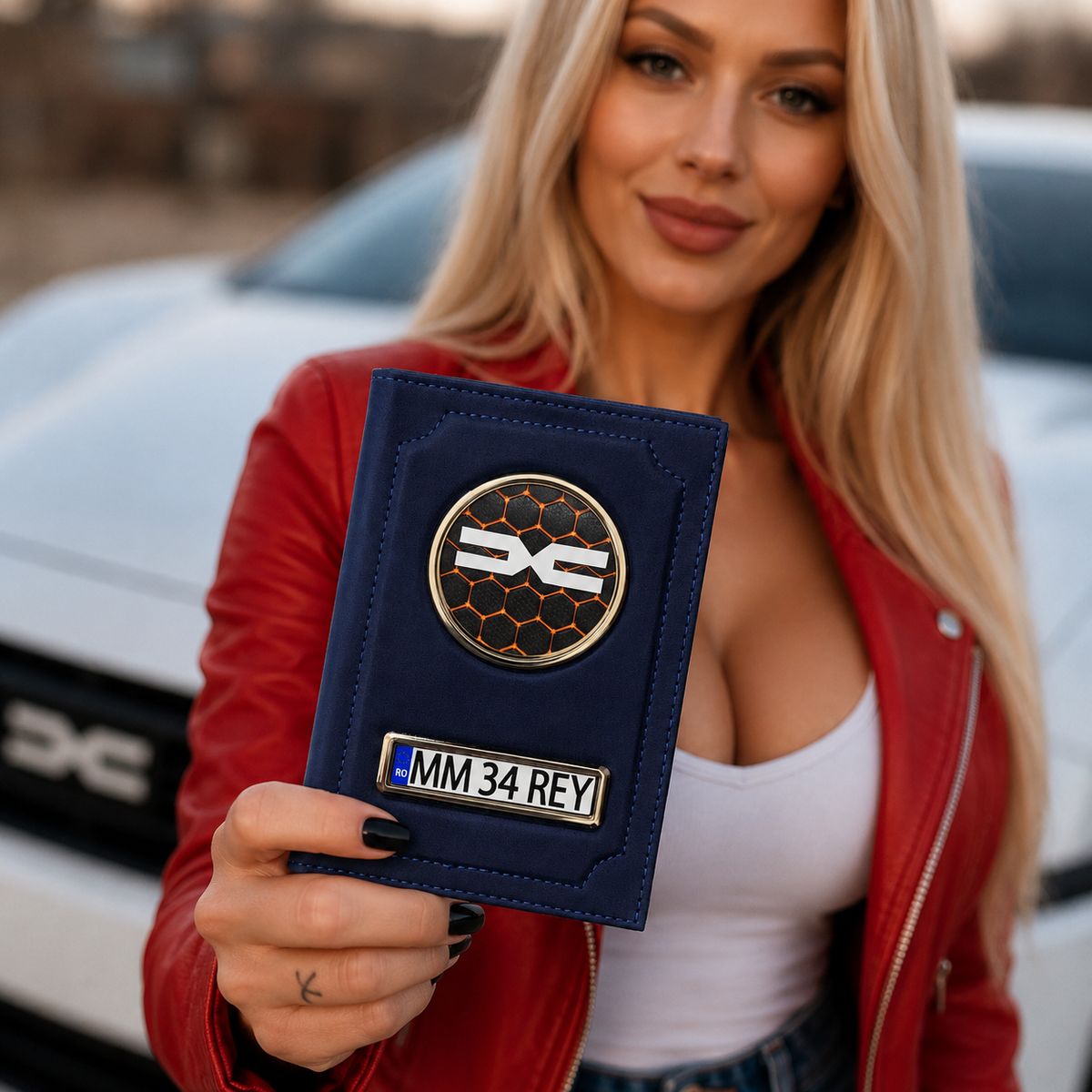 Portofel acte AUTO sigla si numar inmatriculare