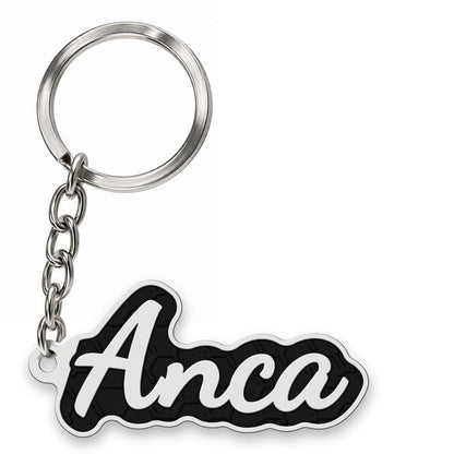 Breloc personalizat cu nume – imprimat 3D