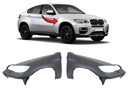 Set Aripi Față Dreaptă și Stângă BMW X6 E71/E72 2007-2014