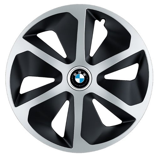 Set 4 capace roti Roco Gri-Negru R16 Compatibil Cu BMW