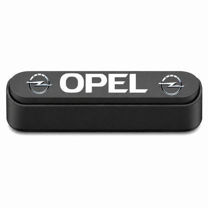 Suport Număr Telefon Auto pentru Parcare personalizat cu Opel.