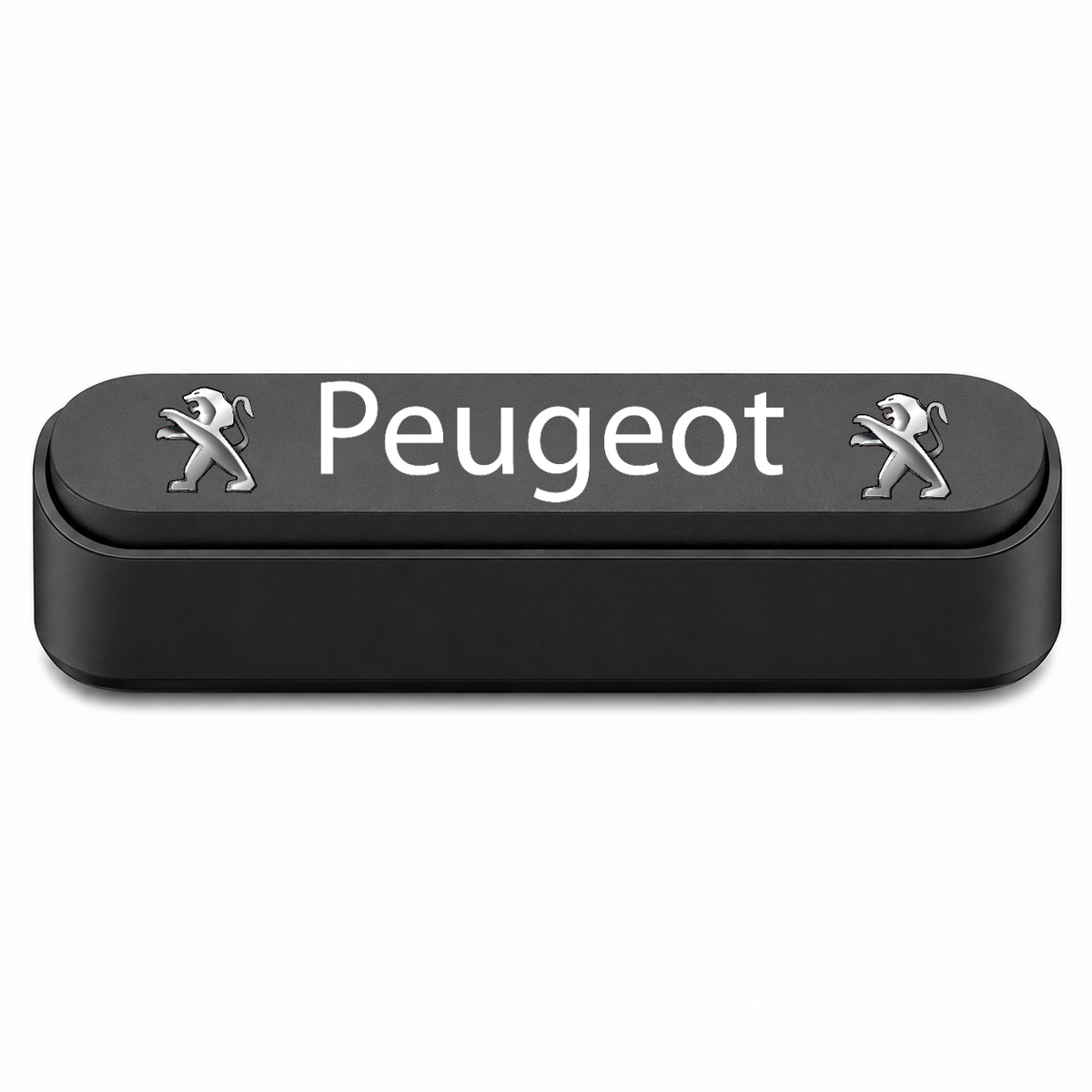 Suport Număr Telefon Auto pentru Parcare personalizat cu Peugeot.
