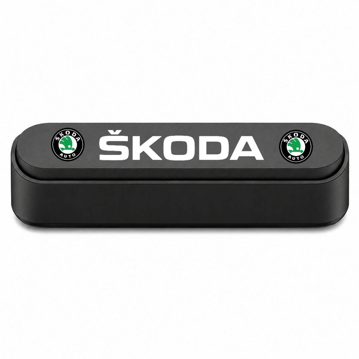 Suport Număr Telefon Auto pentru Parcare personalizat cu Skoda.