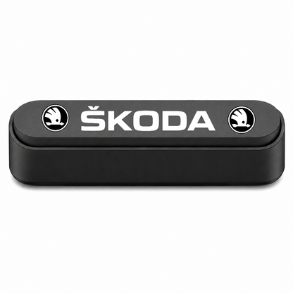 Suport Număr Telefon Auto pentru Parcare personalizat cu Skoda Nou.