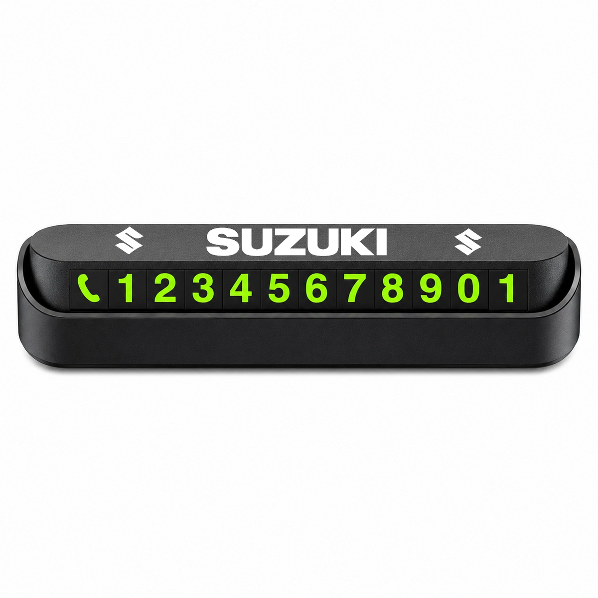 Suport Număr Telefon Auto pentru Parcare personalizat cu Suzuki.