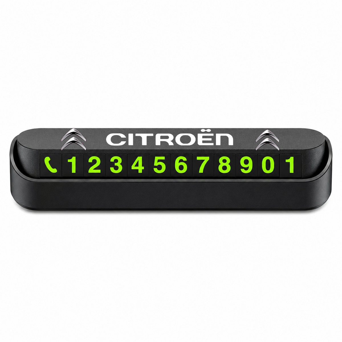 Suport Număr Telefon Auto pentru Parcare personalizat cu Citroen.