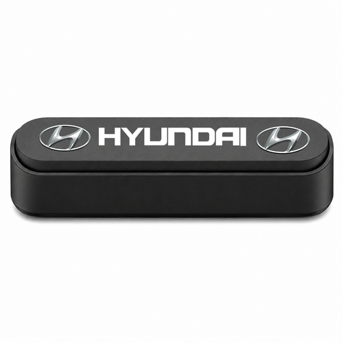Suport Număr Telefon Auto pentru Parcare personalizat cu Hyundai.