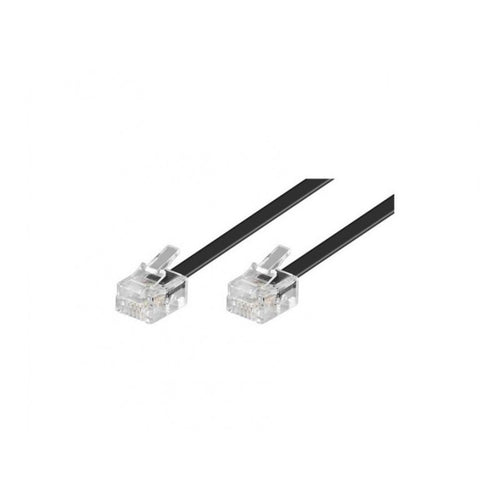 Cablu telefon cu mufe 2m negru