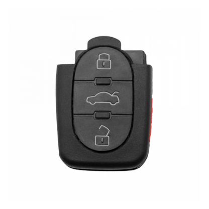 Carcasa cheie Audi 3 butoane, cu buton panica