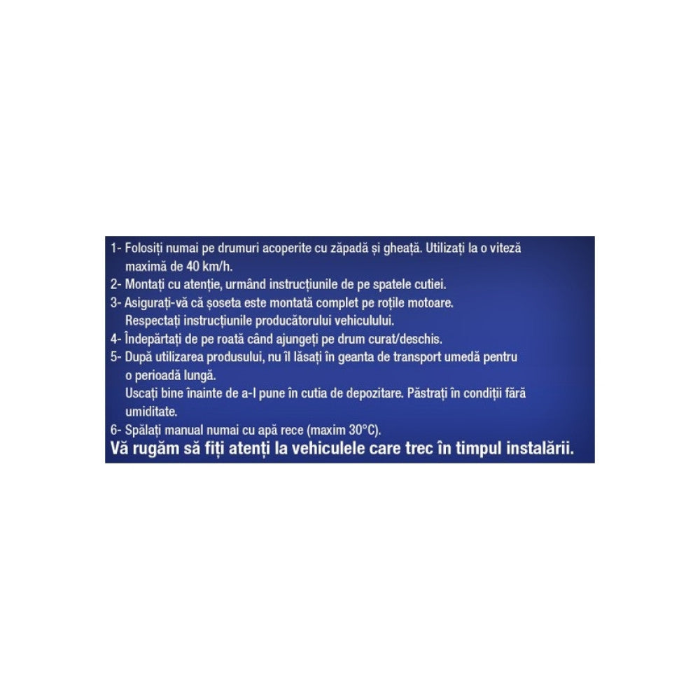 Lanturi Auto Textile Zapada 3D Super-X marime M