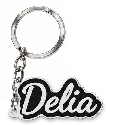 Breloc personalizat cu nume – imprimat 3D