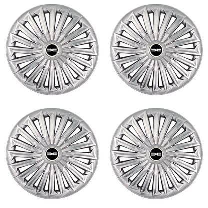 Set 4 capace roti Joy Gri R17 pentru gama auto Dacia nou.