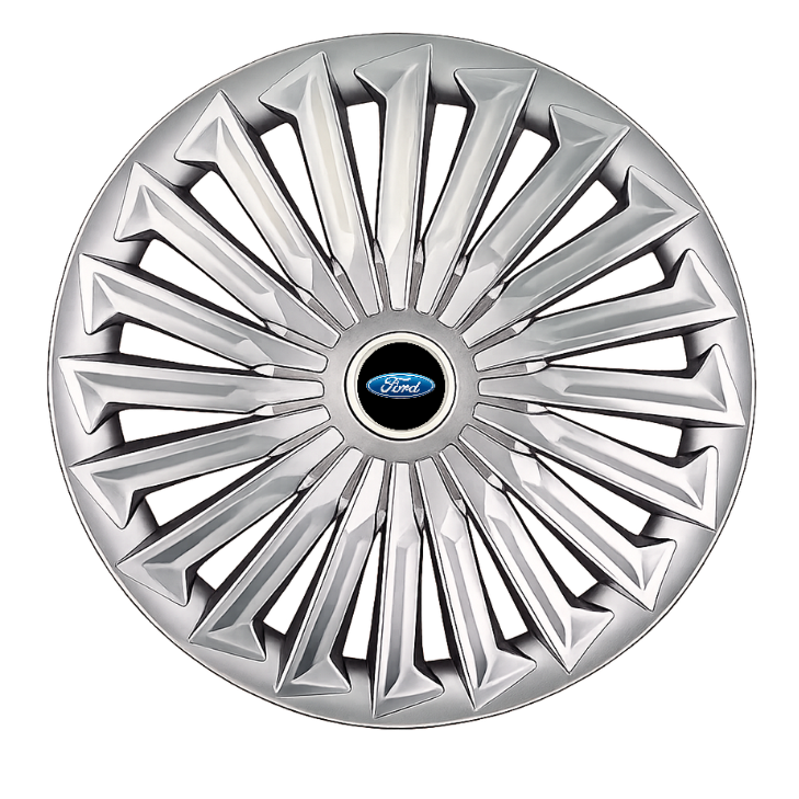 Set 4 capace roti Joy Gri R17 pentru gama auto Ford.