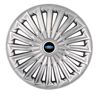 Set 4 capace roti Joy Gri R17 pentru gama auto Ford.