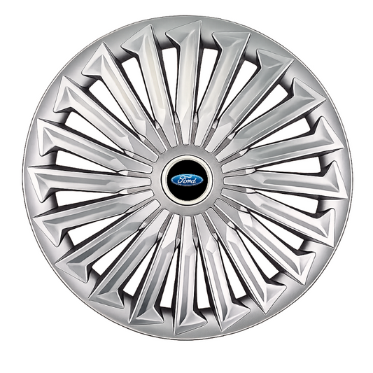 Set 4 capace roti Joy Gri R17 pentru gama auto Ford.