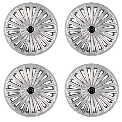 Set 4 capace roti Joy Gri R17 pentru gama auto Mazda.
