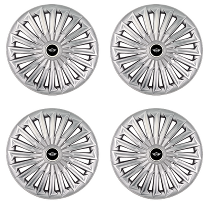 Set 4 capace roti Joy Gri R17 pentru gama auto Mini.