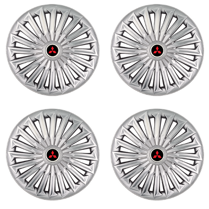 Set 4 capace roti Joy Gri  R17 pentru gama auto Mitsubishi.