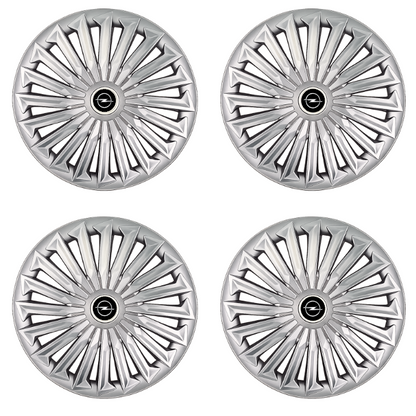 Set 4 capace roti Joy Gri R17 pentru gama auto Opel.