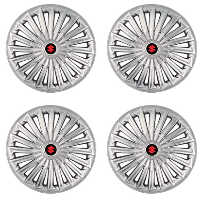 Set 4 capace roti Joy Gri R17 pentru gama auto Suzuki.