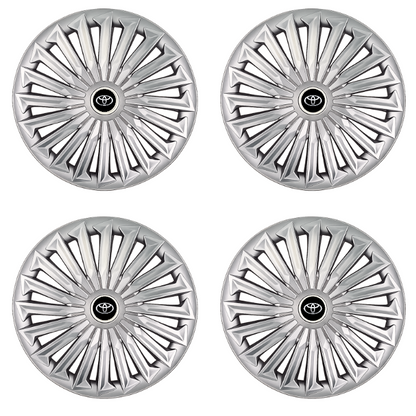 Set 4 capace roti Joy Gri R17 pentru gama auto Toyota.