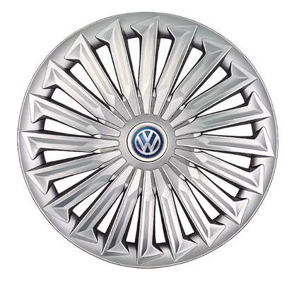Set 4 capace roti Joy Gri R17 pentru gama auto Volkswagen.