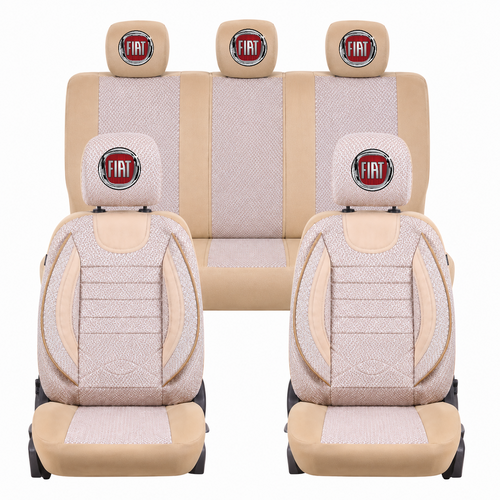 Set Huse Scaune Universale City BEJ, Personalizate cu Fiat.