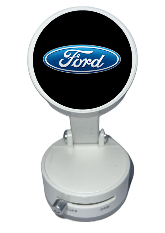 Магнитна стойка БЯЛА с вакуум и регулируемо рамо за FORD