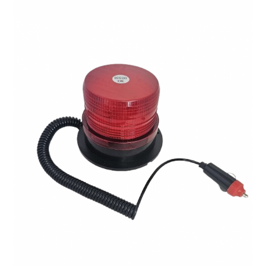 GIROFAR AUTO, LUMINĂ ROSIE, MAGNETIC, 12- 24V