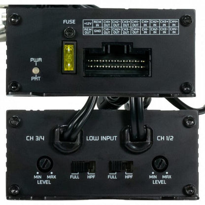 GZRA 65.4-MICRO AMPLIFICATOR ISO PLUG&PLAY PE 4 CANALE GROUND ZERO, 340W