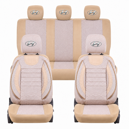 Set Huse Scaune Universale City BEJ, Personalizate cu Hyundai.