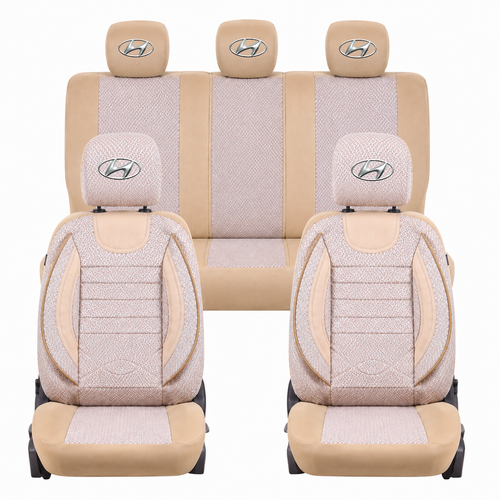Set Huse Scaune Universale City BEJ, Personalizate cu Hyundai.